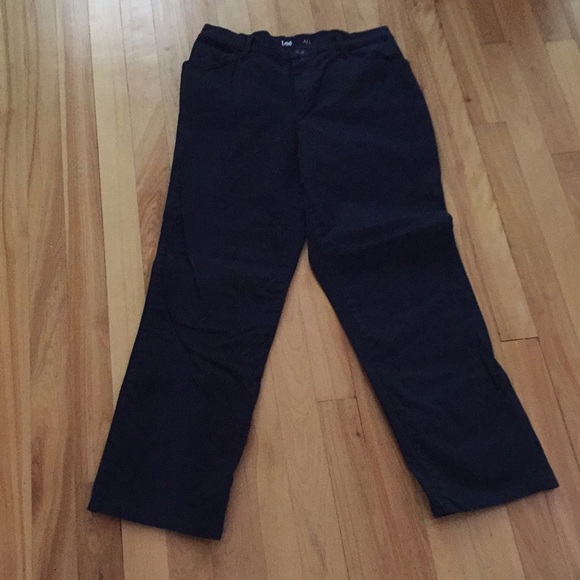 Lee All Day pants size 10 Navy blue - Picture 1 of 3